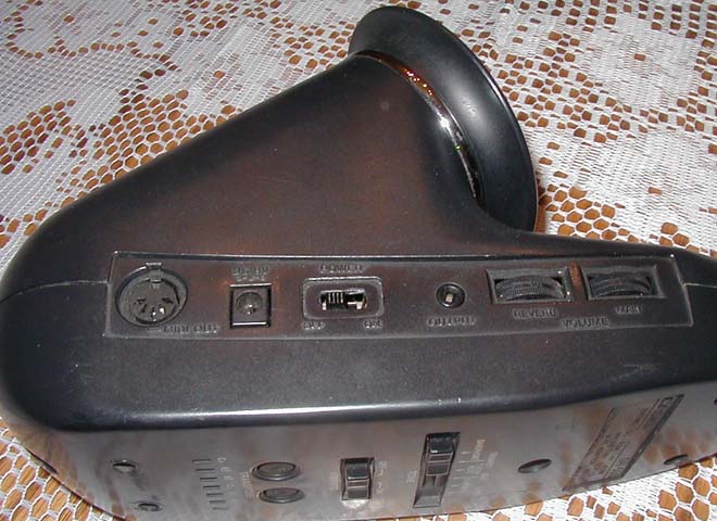 DH-500 controls and ports